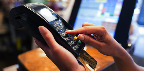 hand held credit card reader